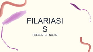 FILARIASI
S
PRESENTER NO. 02
 