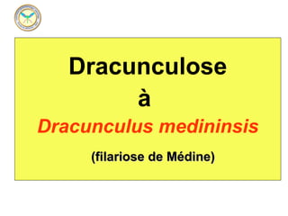 Dracunculose
        à
Dracunculus medininsis
     (filariose de Médine)
 