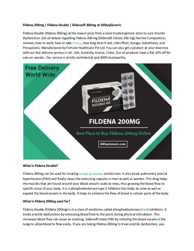 Fildena 200mg