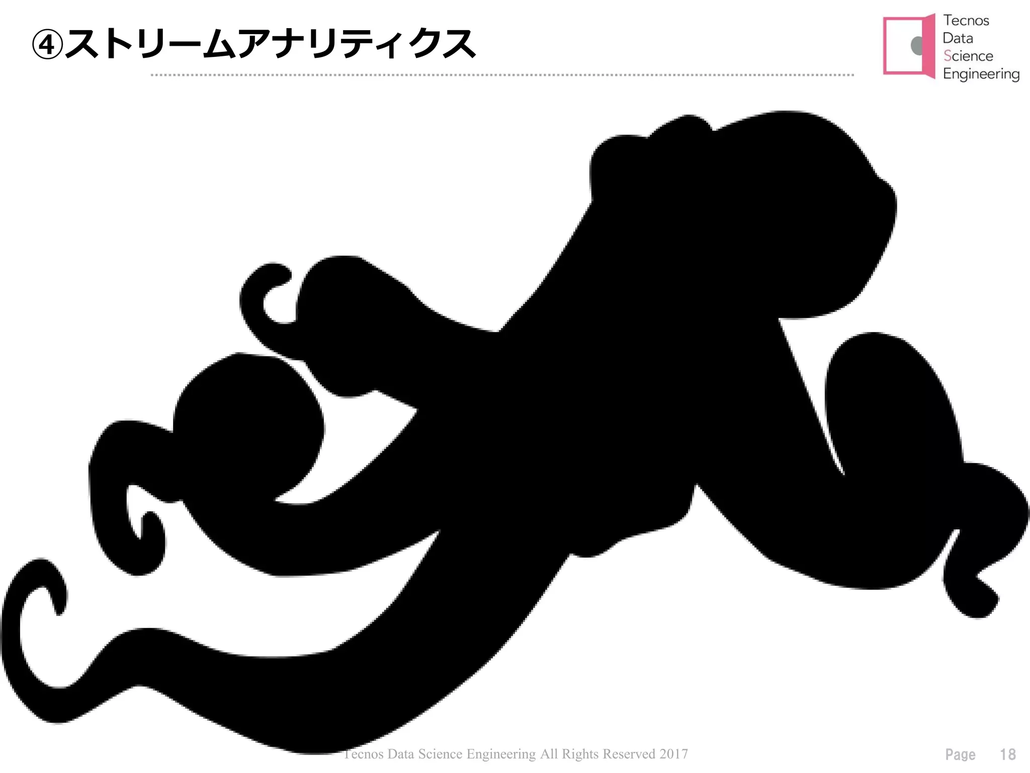 Tecnos Data Science Engineering All Rights Reserved 2017 18Page
④ストリームアナリティクス
 