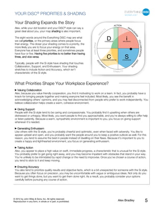 Everything DiSC Workplace Profile - Sample Report | PDF