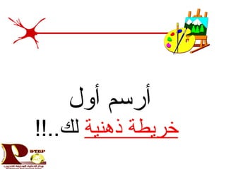 ‫أول‬ ‫أرسم‬
‫ذهنية‬ ‫خريطة‬!!..‫لك‬
 