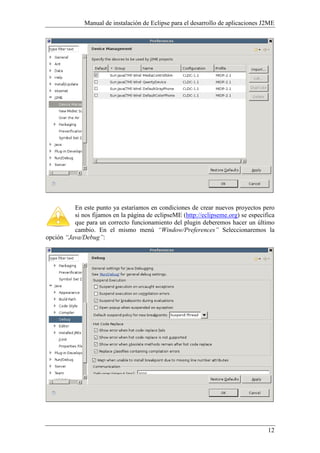 MANUAL DE ECLIPSE | PDF