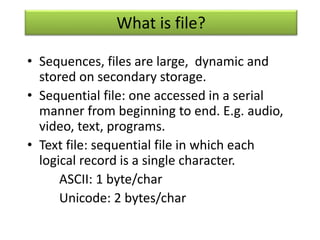 File-Data structure | PPTX