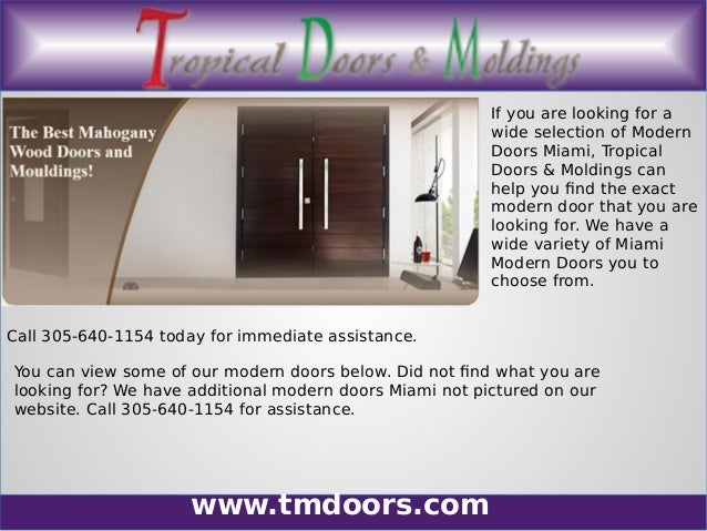 Mahogany Doors Palm Beach