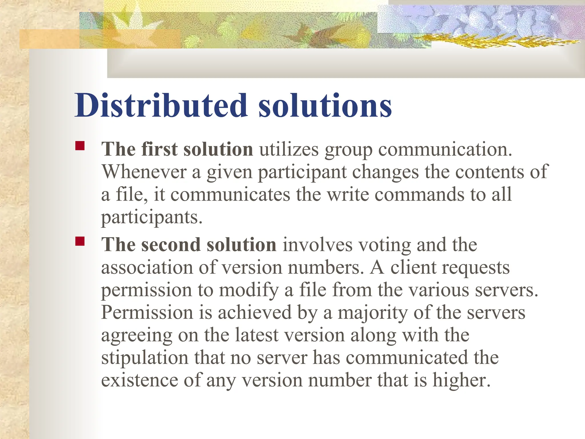 Introduction to distributed file systems | PPT