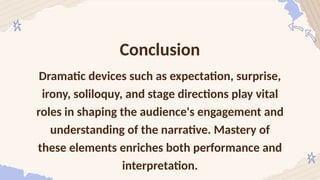 DRAMATIC DEVICES ......................... | PPTX