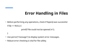 File Screening Error Ppt presentation on file handling and it's techniques | PPT