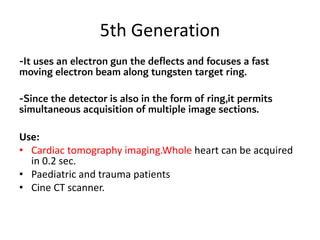 Computed tomography presentation radio physics | PDF