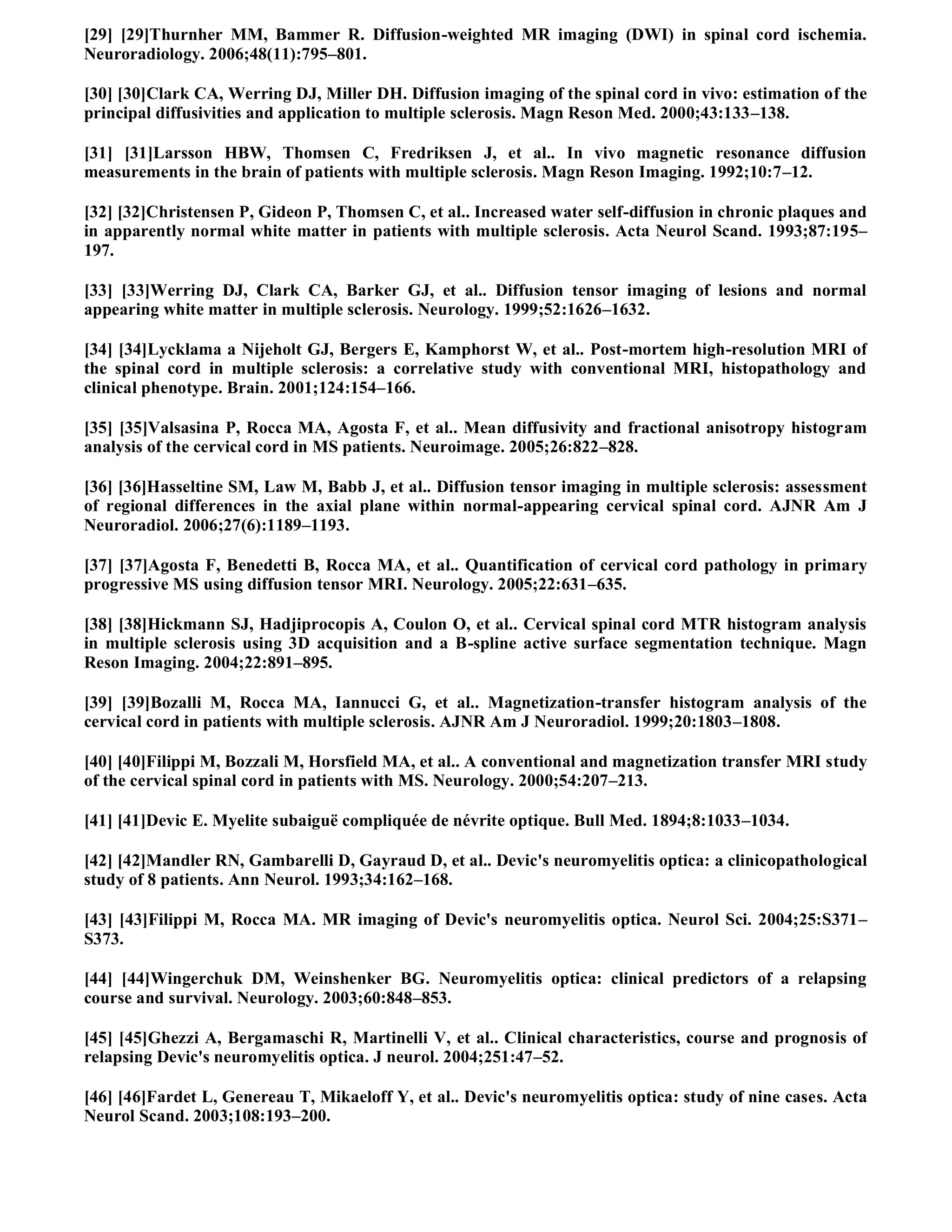 Case record...Spinal multiple sclerosis