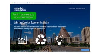 Austin has created a
city-wide initiative
 