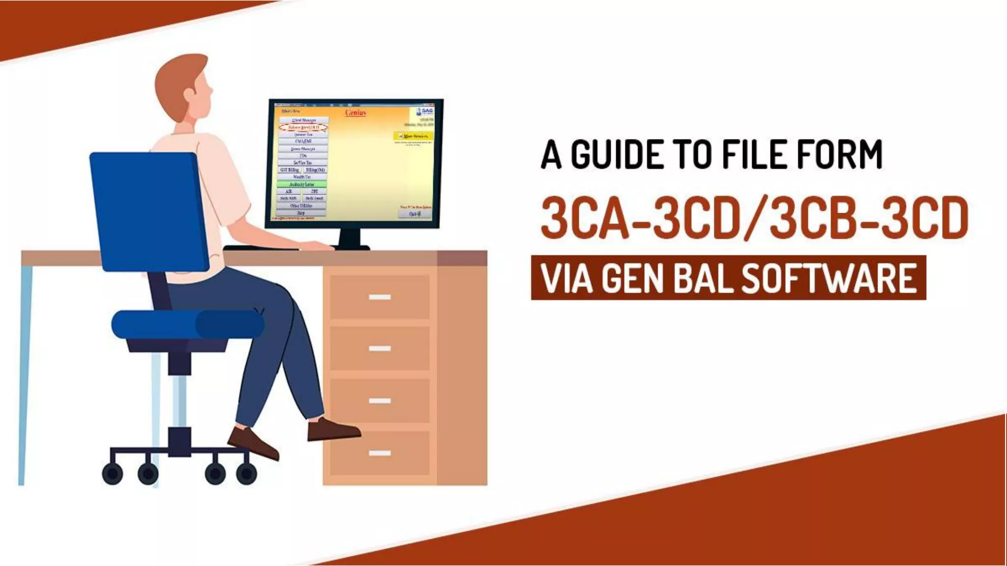 Guide for Filing Form 3CA-3CD/3CB-3CD Using Gen Bal Software | PDF