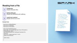 Complete Workflow Of File Handling In Java Programming | PPTX