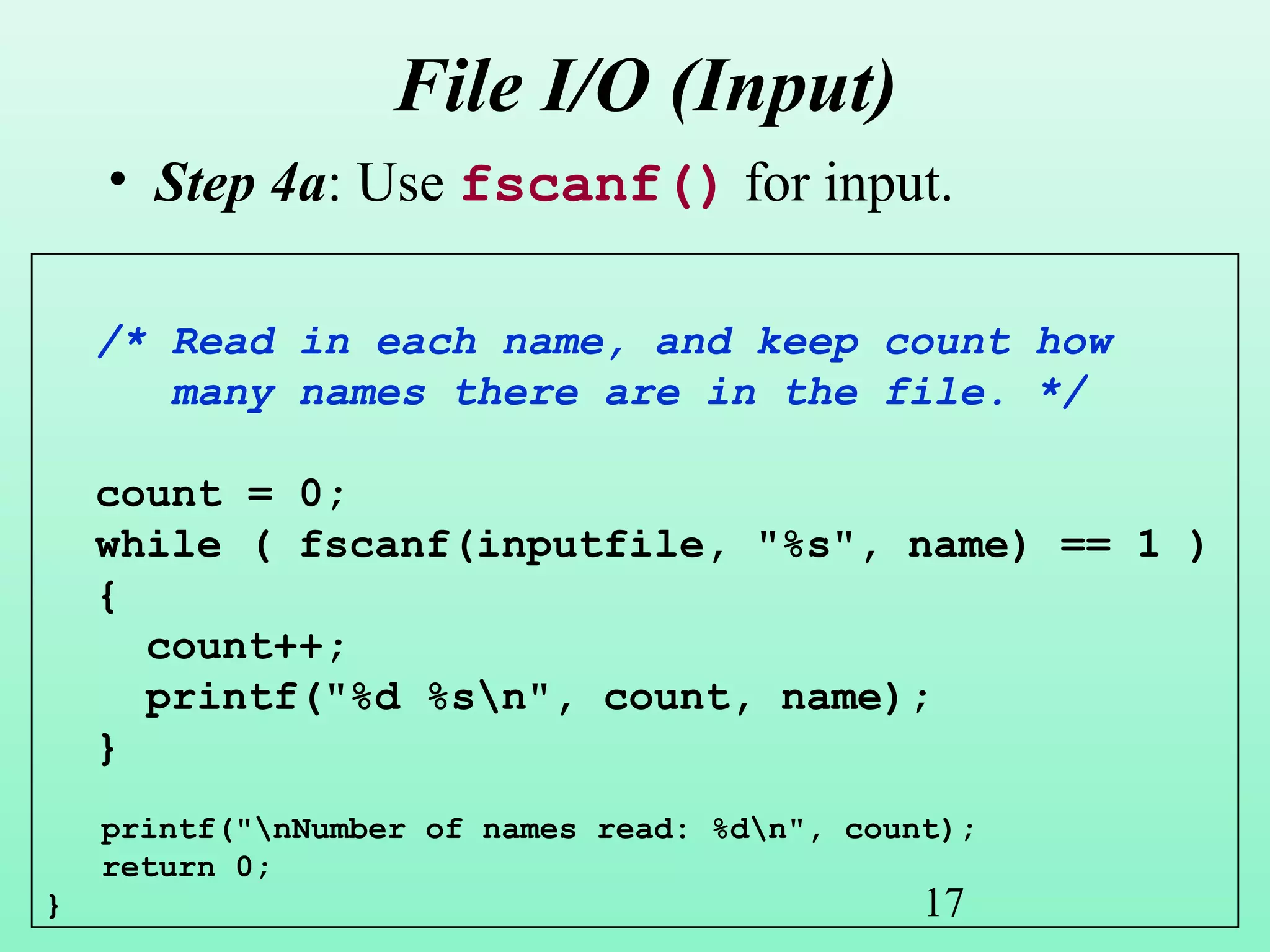 File handling in c | PPT