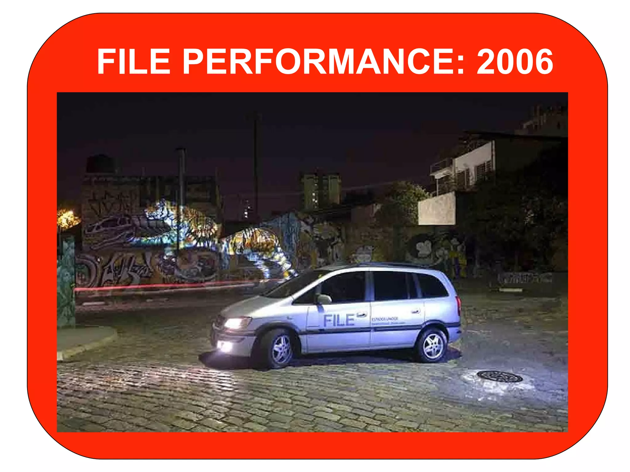 FILE PERFORMANCE: 2006 