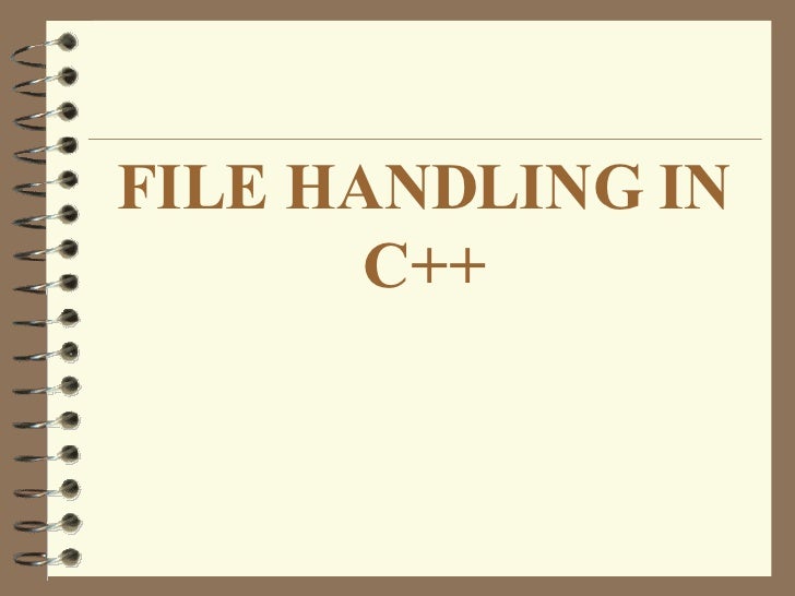 File Pointers
