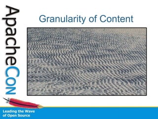 Granularity of Content 