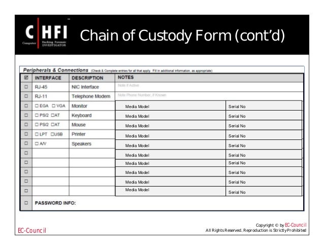 file000118 chain of custody form for computer forensics