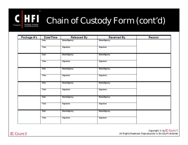 file000118 chain of custody form for computer forensics