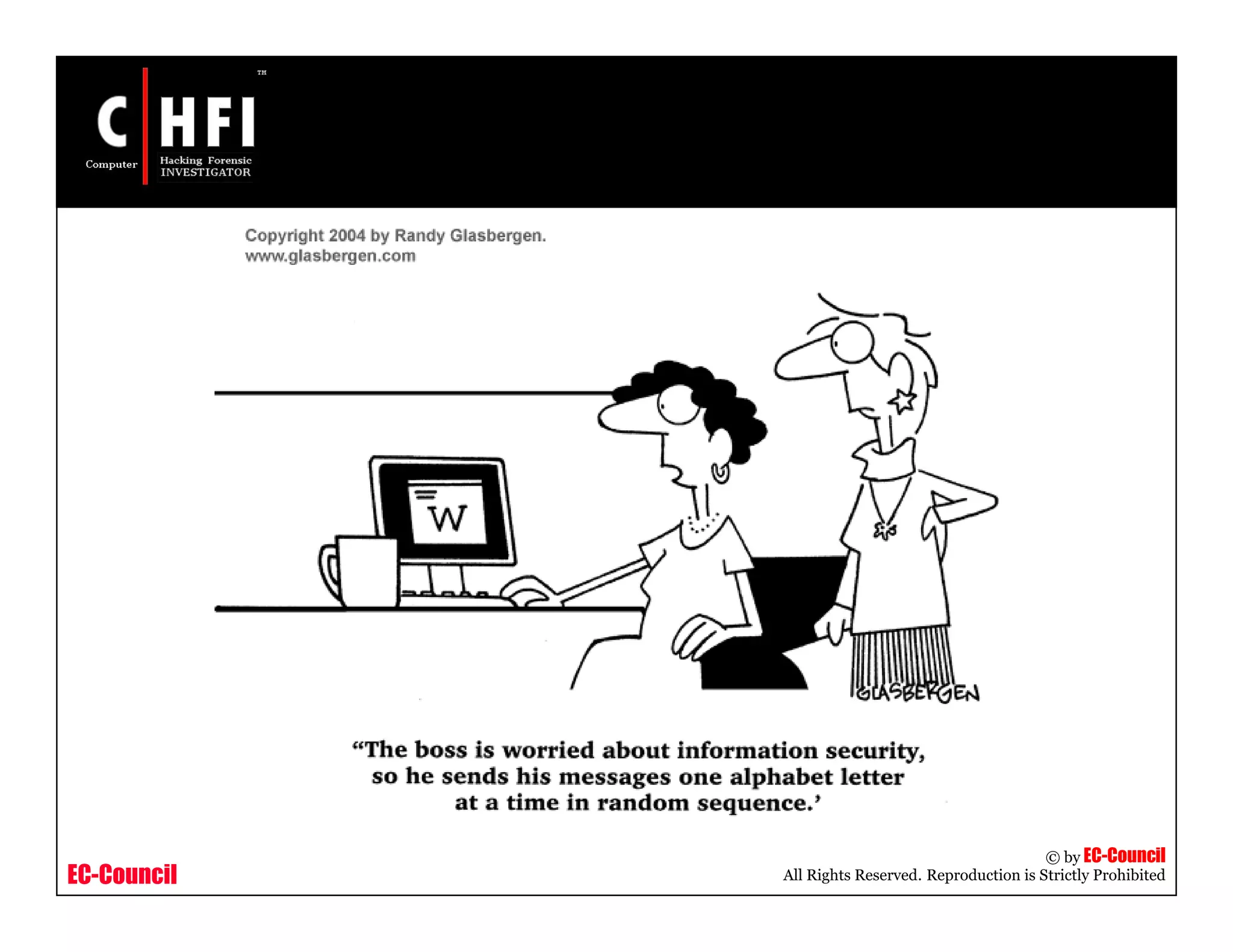 EC-Council
Copyright © by EC-Council
All Rights Reserved. Reproduction is Strictly Prohibited
 