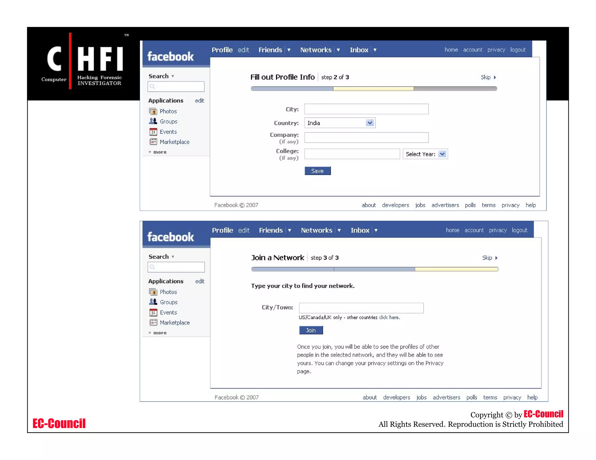 EC-Council
Copyright © by EC-Council
All Rights Reserved. Reproduction is Strictly Prohibited
 