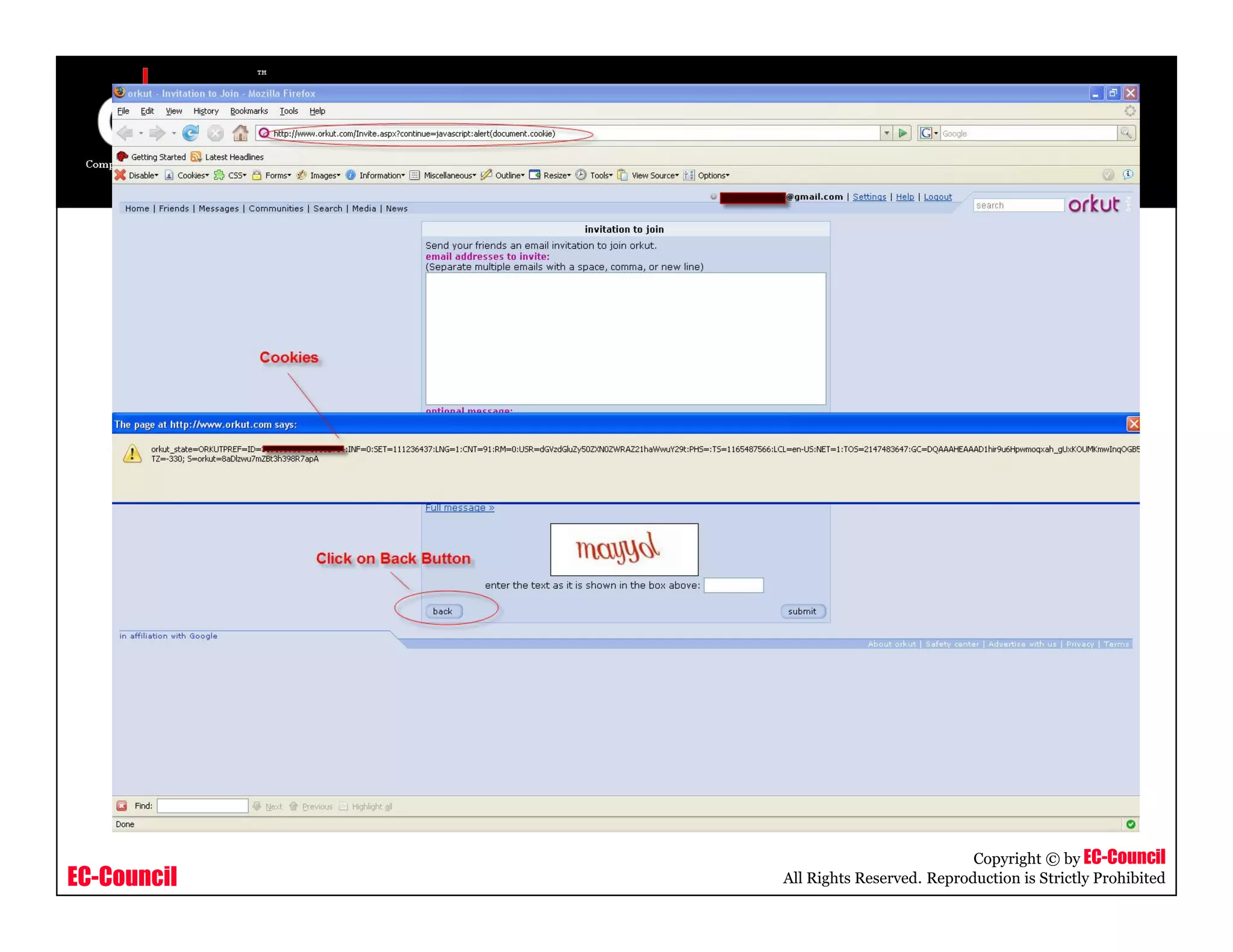 EC-Council
Copyright © by EC-Council
All Rights Reserved. Reproduction is Strictly Prohibited
 