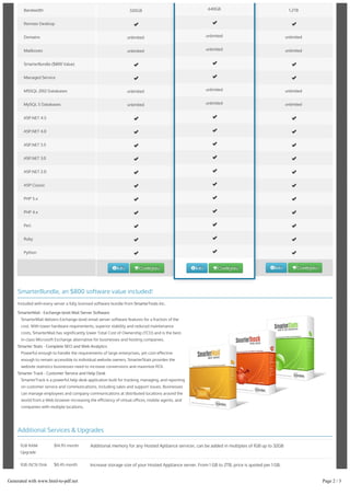 Windows Virtual Dedicated Server VPS Hosting | PDF