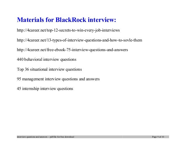 blackrock virtual cover letter questions korest jovenesambientecas co questions about cover letters