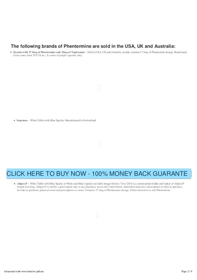 Phentermine 37.5mg uk