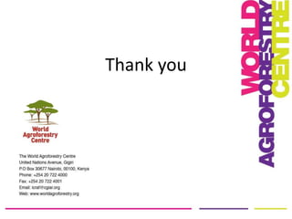 Implication of land use change in the Mekong region for upland forests and their services