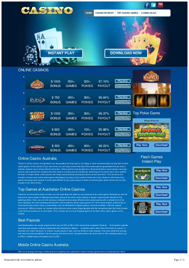 Best Online Casino Pokies Best Online Casino Pokies