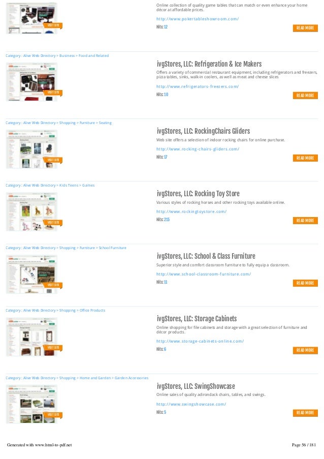 Search Results In Alive Web Directory