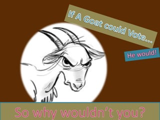 0861063 If A Goat Could Vote