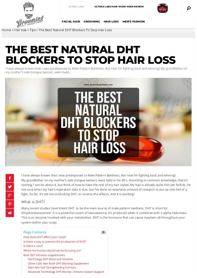The Best Natural Dht Blockers To Stop Hair Loss I Have Always Known That I Was The Best Natural Dht Blockers To Stop Hair Loss I Have Always Known That I Was