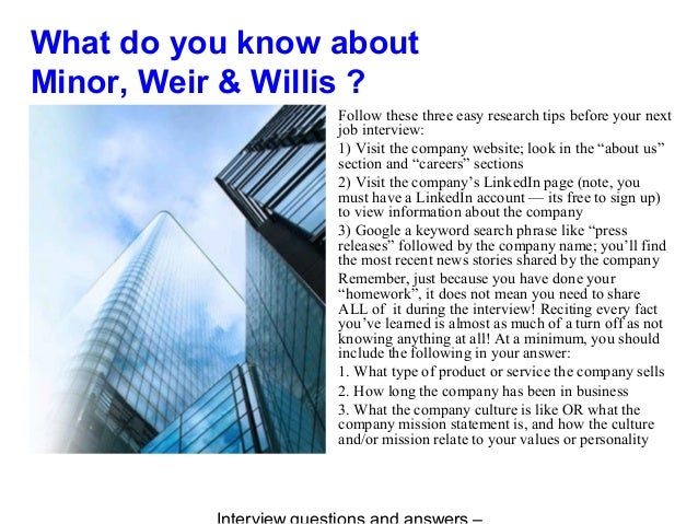 What Does Ats Mean >> Minor, Weir & Willis vinterview questions and answers What Does Ats Mean >> Minor, Weir & Willis vinterview questions and answers