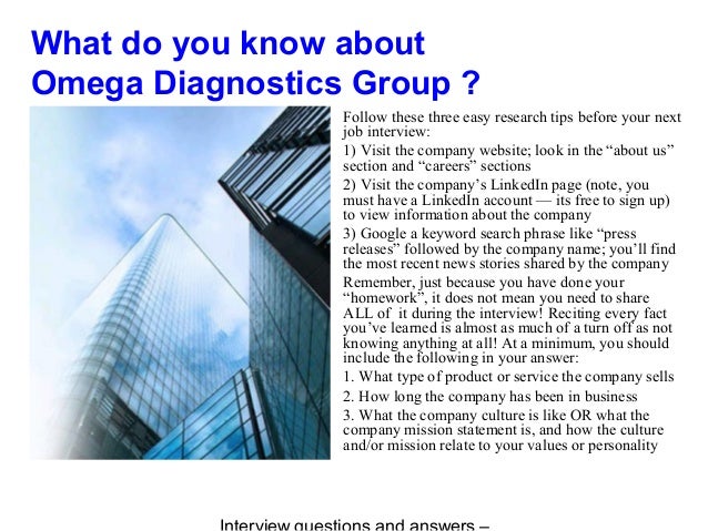 omega diagnostics jobs