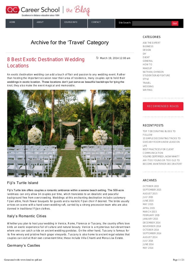 Archive For The Travel Category
