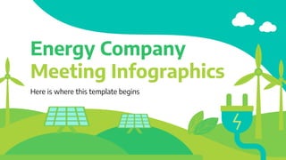 Energy Company
Meeting Infographics
Here is where this template begins
 