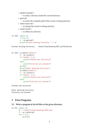 File and directories in python | PDF