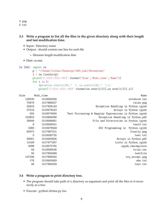 File and directories in python | PDF