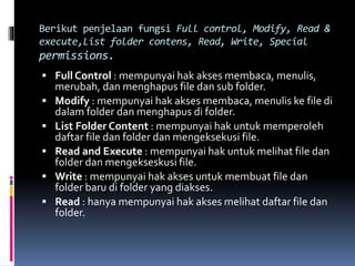 File and folder security | PPT