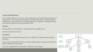 File and IO system.pptx Access methods in file system, directory and ...