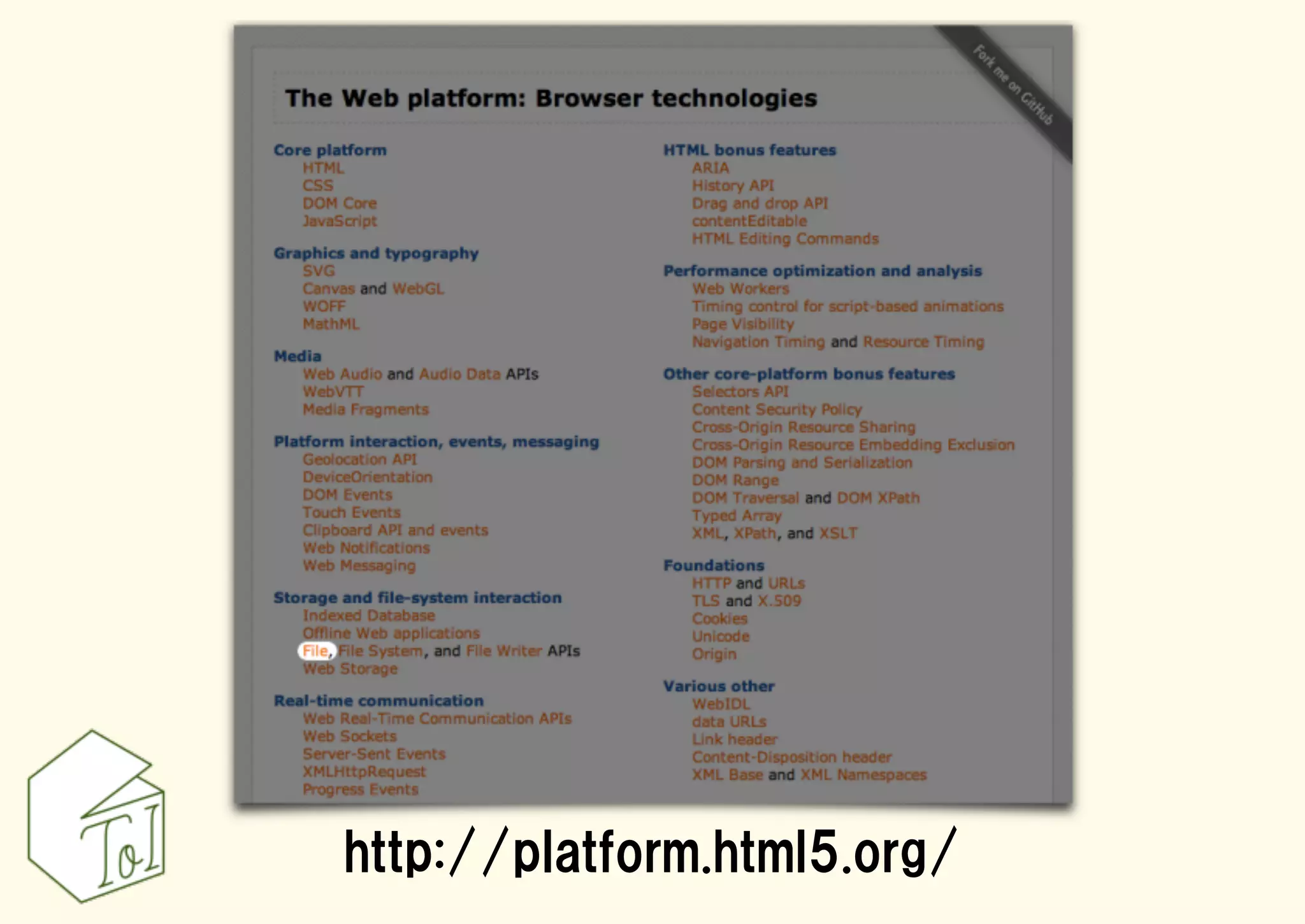 http://platform.html5.org/
 