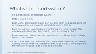 File based approach | PDF