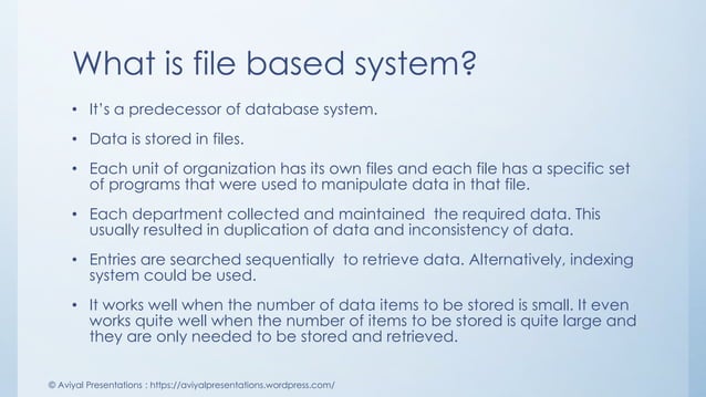 File based approach | PDF