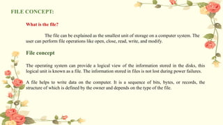 file_concept.pptx file presentation directories | PPTX