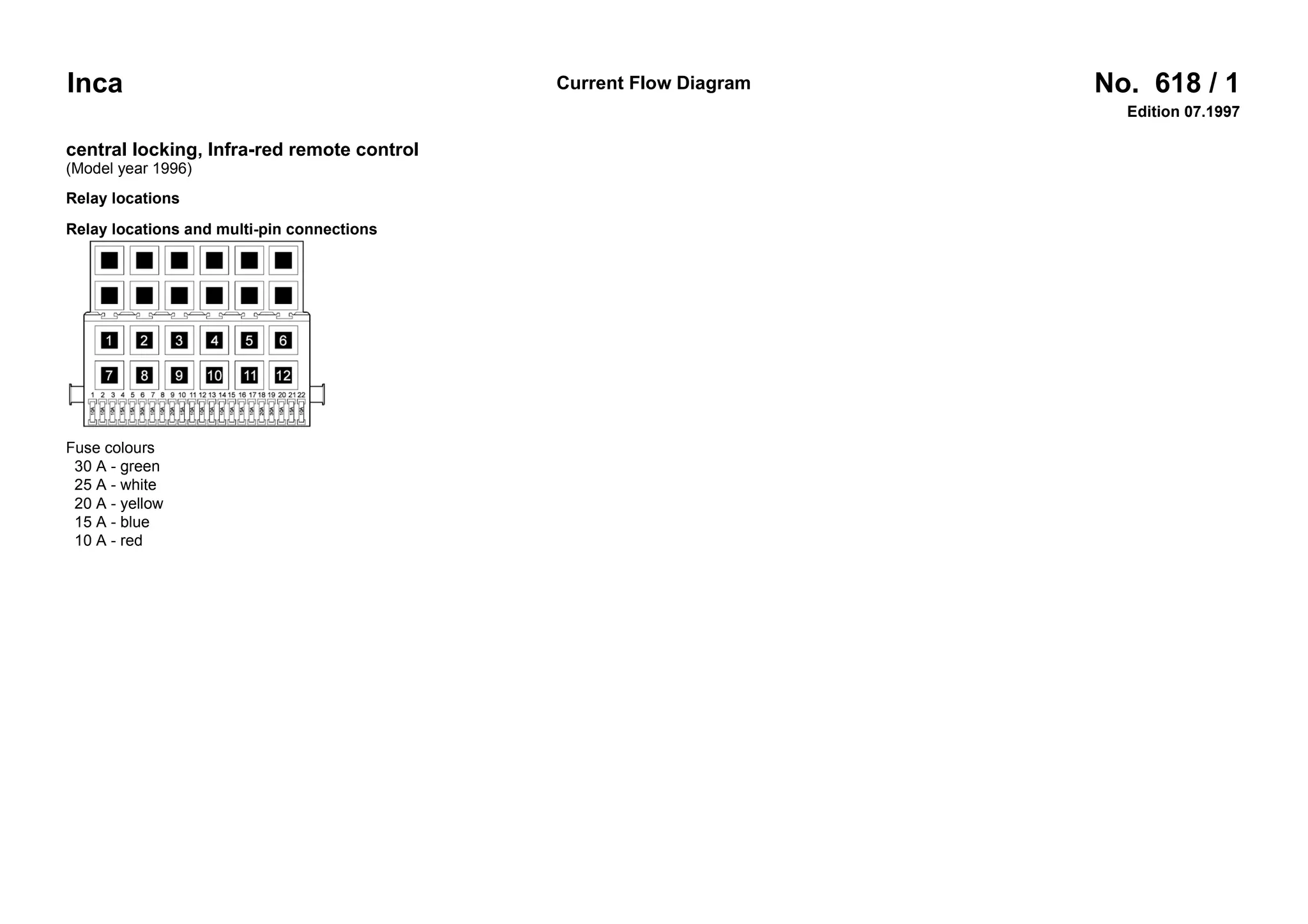 seat inca toledo central locking wiring diagram PPT