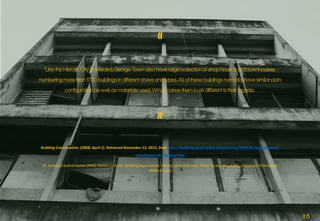 ‘‘
’Like the Historic City of Melaka, George Town also have large collection of shop houses and townhouses
numbering more than 1700 buildings in different styles and types. All of these buildings normally have similar plan
configuration as well as materials used. What makes them look different is their façade..
’’
Building Conservation. (2008, April 1). Retrieved November 12, 2015, from http://buildingconservation.blogspot.my/2009/01/categories-of-
shophouses-at-malacca.html
Dr. Kamarul Syahril Kamal (PhD), Senior Lecturer, Building Department, Faculty of Architecture, Planning and Surveying, University Technology
MARA (Perak)
3 5
 