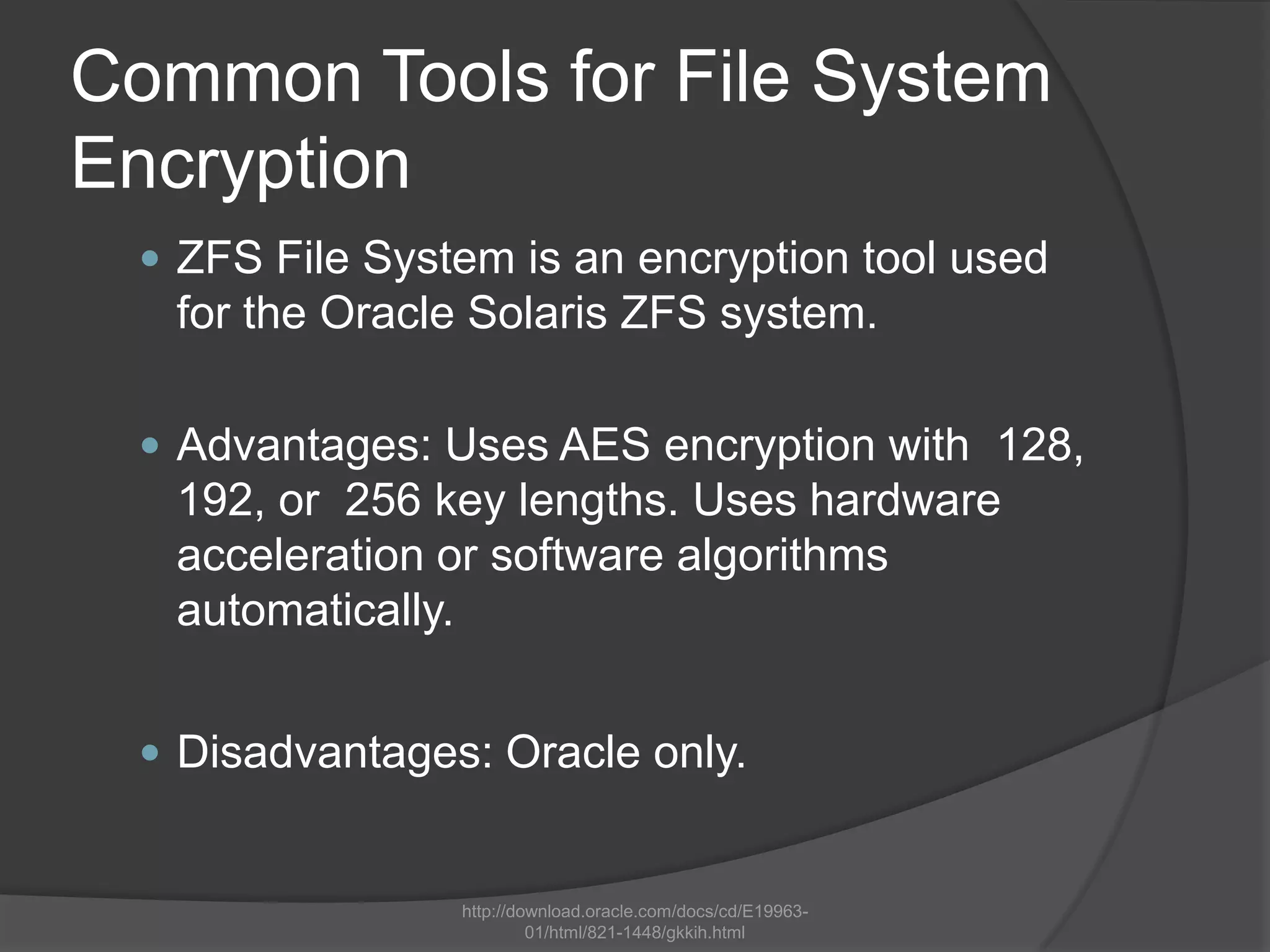 File Encryption | PPTX | Data Storage and Warehousing | Computing