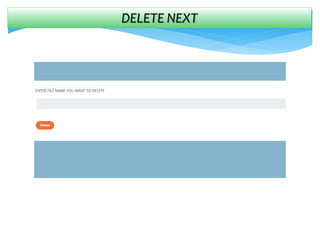 DELETE NEXT
 